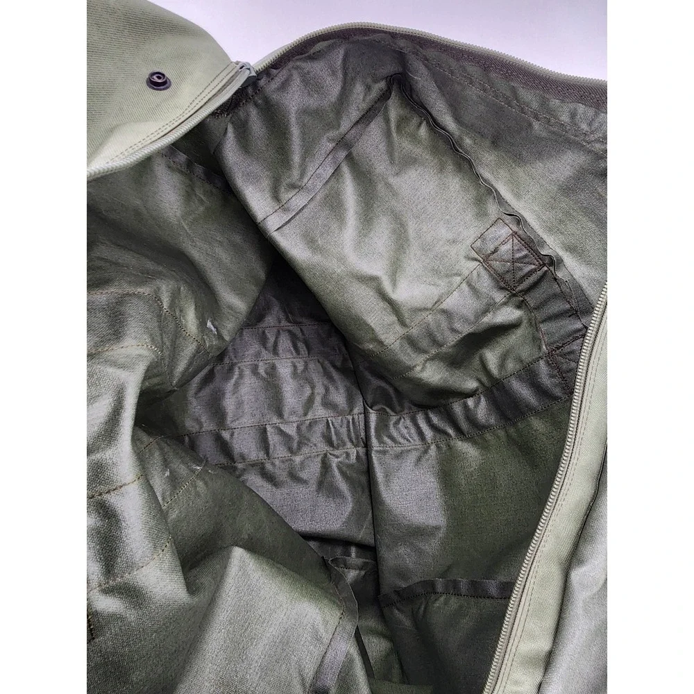 US Military Kit Bag Flyers Olive Drab Canvas Duffel AviatorGear 8460-00-606-8366